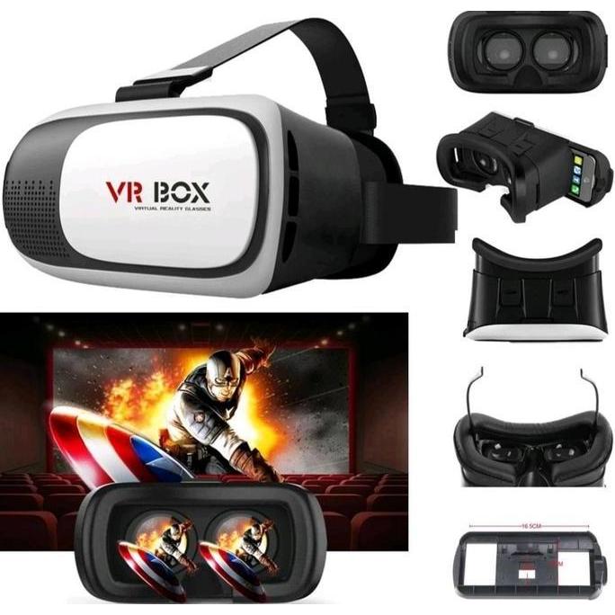 HH VIRTUAL REALITY BOX 2.0 VR BOX KACAMATA 3D GLASSES VR GAME / VIDEO