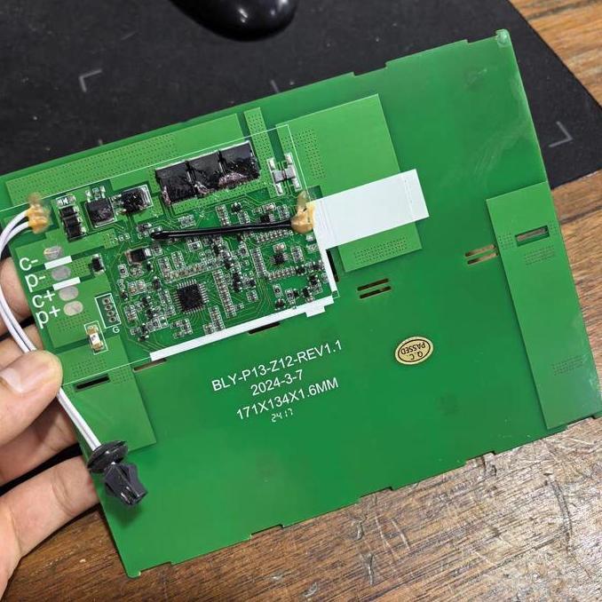 Bms Lithium Ion 13S 48V Baterai 3.7V Protection Board Bms 48Volt