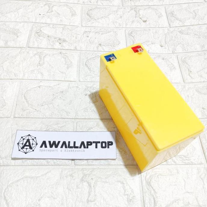 Casing Baterai 18650 Aki Lithium 7Ah 12V Kotak Pvc Plastik Box Aki