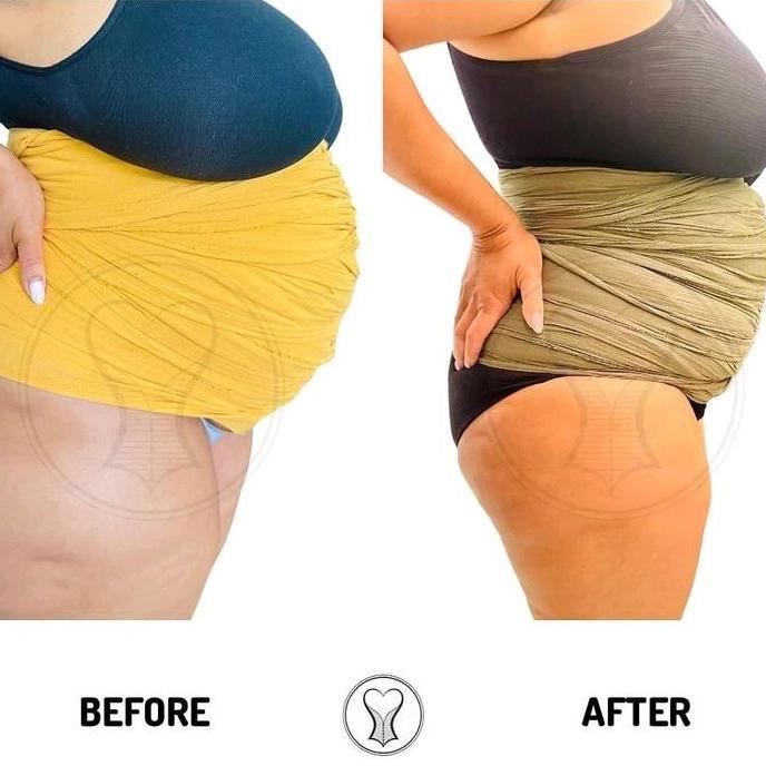 Visio- Kain Bengkung 8 Meter & 10 Meter (Sudah Dijahit Tinggal Pakai) Stagen Angkin Belly Binding Ka