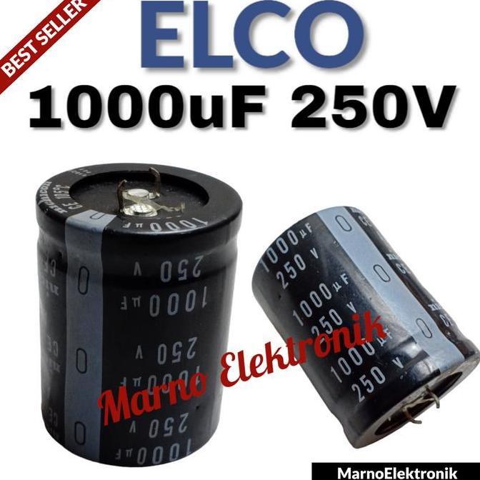 CAPASITOR ELCO 1000 UF 250 V KAPASITOR 1000UF 250V ASLI ORIGINAL BEST QUALITY
