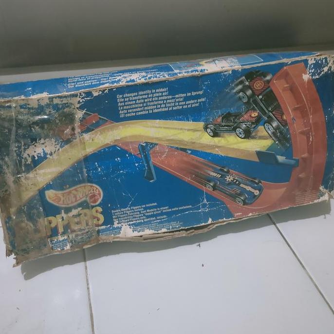 [CUCI GUDANG] Track Hotwheels Flipper bekas