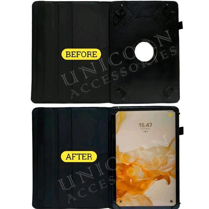 Chez- Advan Tab Sketsa 3 / Advan Tab Sketsa 1  / Advan Tab Sketsa 2 10.1 Inch Casing Rotary Flip Boo