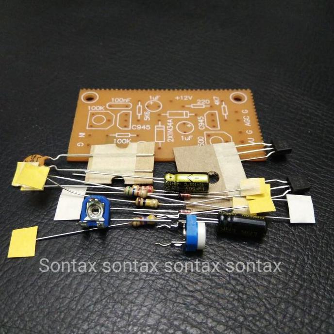 PCB KIT DIY AGC VU METER RADIO BITX TRANSCEIVER SSB QRP STX27