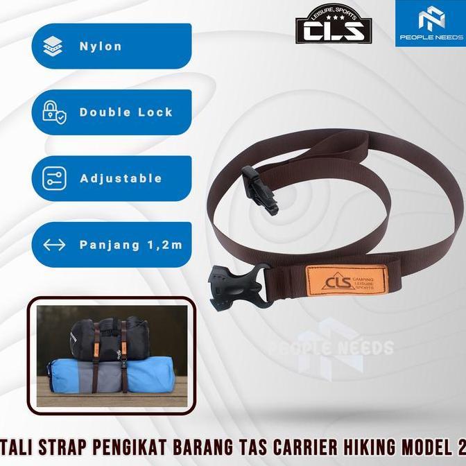 LAMONEL Tali Strapping Strap Pengikat Barang Tas Carrier Hiking Model 2