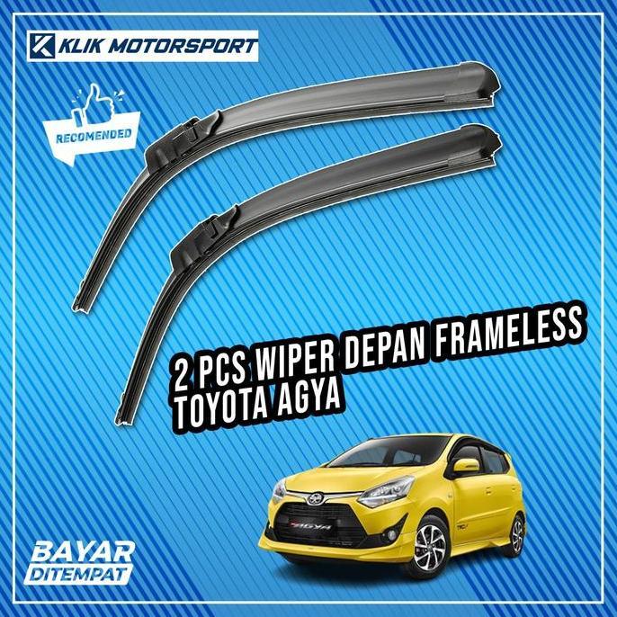 MUVC Wiper Toyota Agya / Wiper Mobil Frameless
