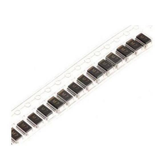 DIODE M7 SMD 1N4007 RECTIFIER DIODE 1A 1000V 4X2.5MM 10PCS ITE99