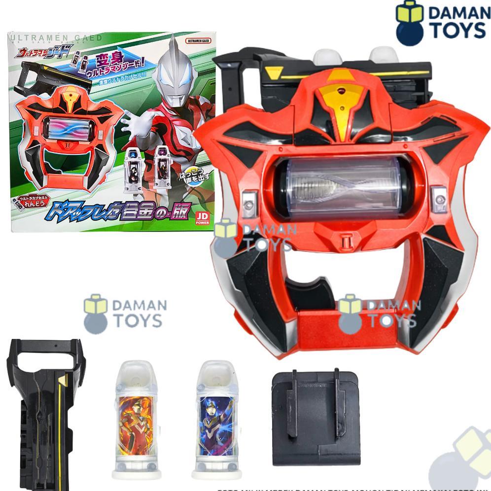 Senjata Ultraman DX Ultra Geed Fusion Riser Mainan Pedang Ultraman Geed
