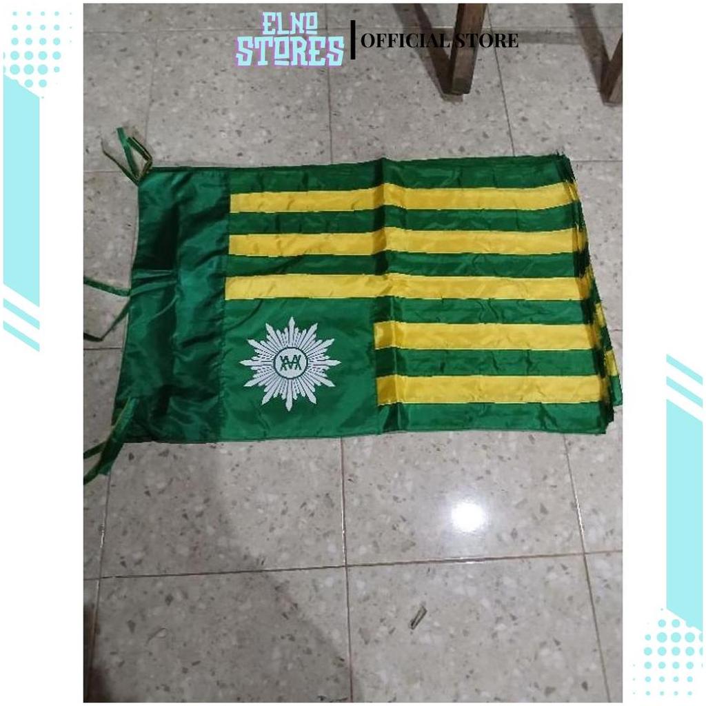 Bendera HW HW HW Muhammadiyah Jahit Ukuran 60x90 Dan 80x120 AF Gratis Ongkir