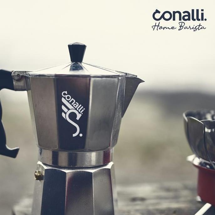 Gathe- Mokapot 300Ml 6 Cup Moka Pot Alat Pembuat Espresso Maker Moka Pot 300