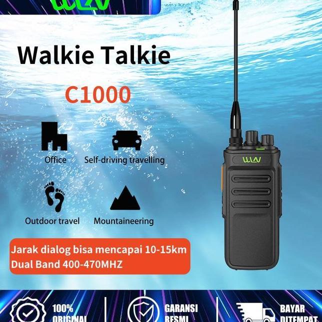 Ht Wln C1 J Jauh Ready 10Km15Km Walkie Talkie Power 10 Watt Ba