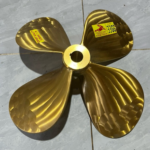 kipas kapal nelayan 33 GG bahan kuningan merk KSM
