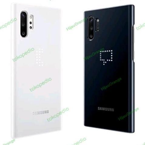 TERBARU - Samsung Galaxy Note 10 Plus Original LED Cover Case Lampu Casing 10+