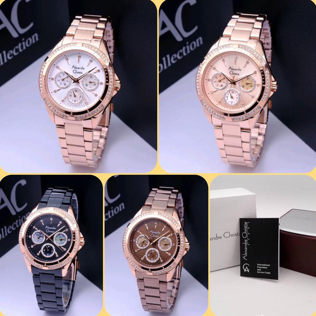 JAM TANGAN WANITA ALEXANDRE CHRISTIE AC 2644 BF / AC2644 / 2644 ORIGINAL GARANSI RESMI 1 TAHUN