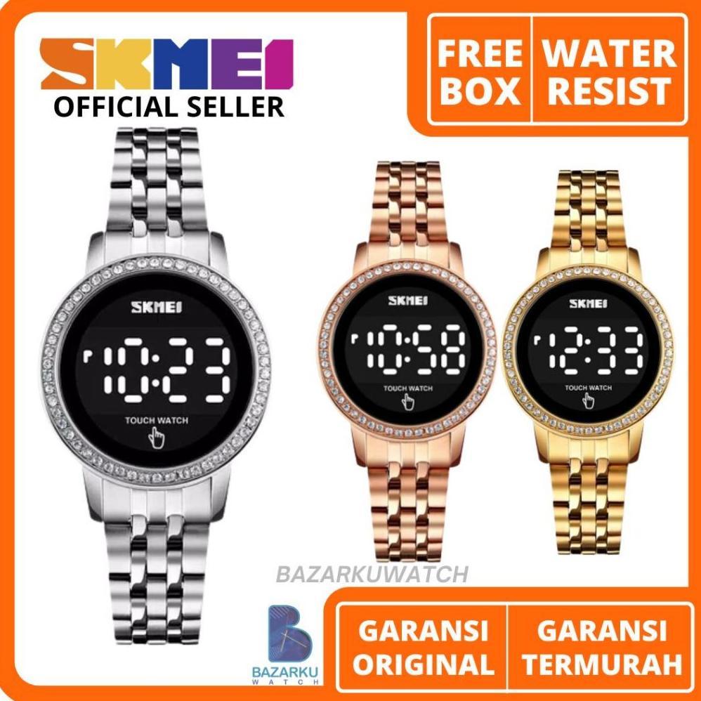 Jam Tangan SKMEI 1669 Jam Skmei Jam Tangan Cewek Jam Tangan Wanita Jam Tangan Touch Jam Cewek
