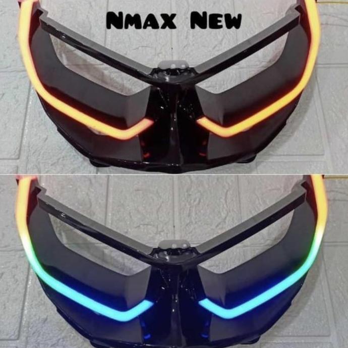 Lampu Alis Nmax New X-Case Dp-09 Plus Frame Lampu Alis Depan All New Nmax