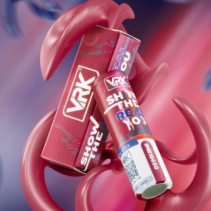 Homeyou- Authentic Baterai 18650 Vrk 2500 Mah - Battery Vrk 2500Mah 3.7V