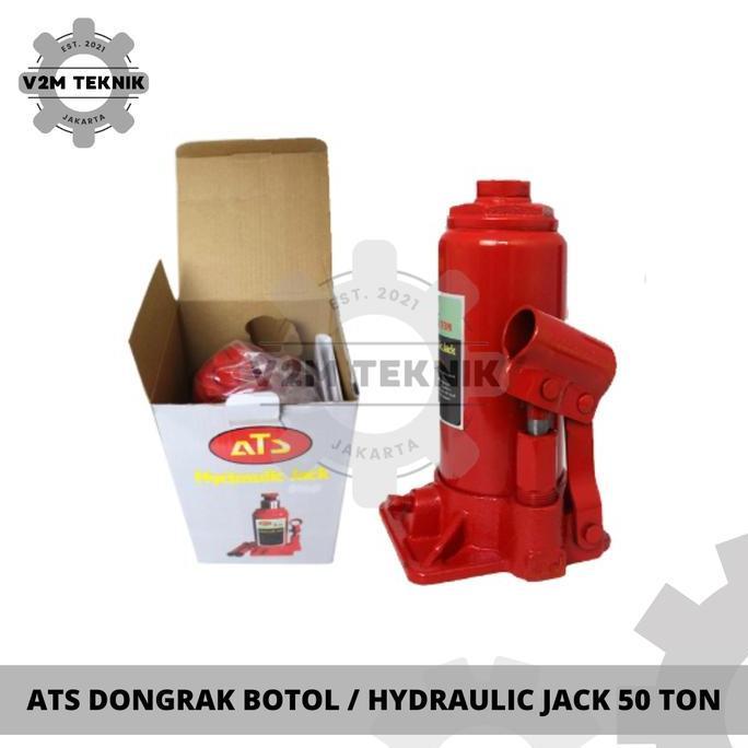 Promo Ats Dongkrak Botol 50 Ton / Hydraulic Jack 50 Ton / Dongkrak Model Botol