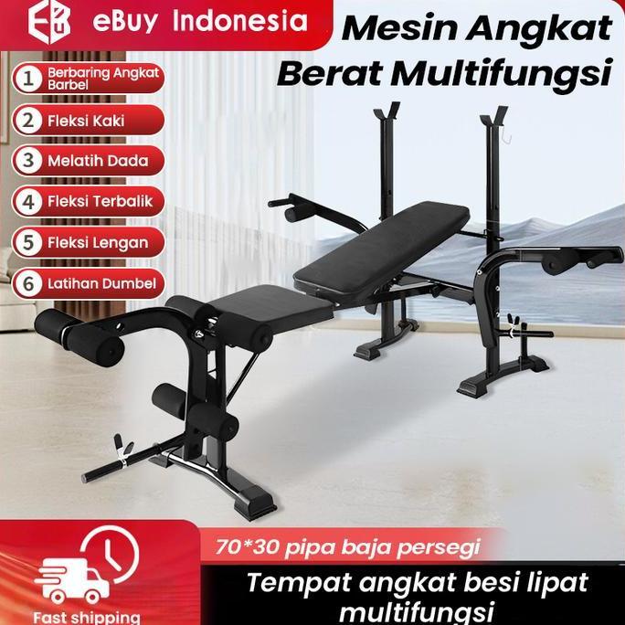 TERBARU - bench press murah / bench press alat fitness / bench press multifungsi