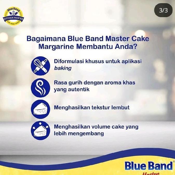 Runmilk- Blue Band 2Kg Margarine Serbaguna Kaleng