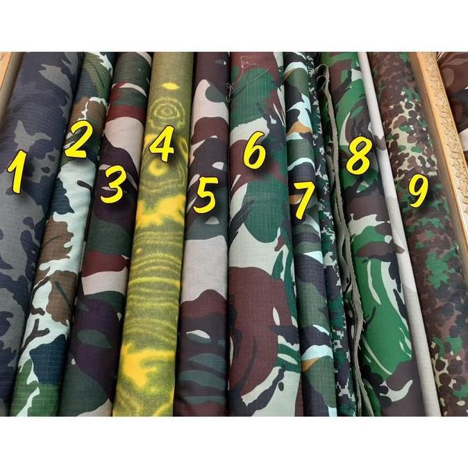 Sora- Kain Bahan Loreng / Kain Tni Kopassus / Bahan Tni Loreng Ud/Al