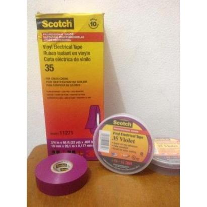 Ready Scotch 35 Violet vinyl electrical tape (3/4" x 66ft)