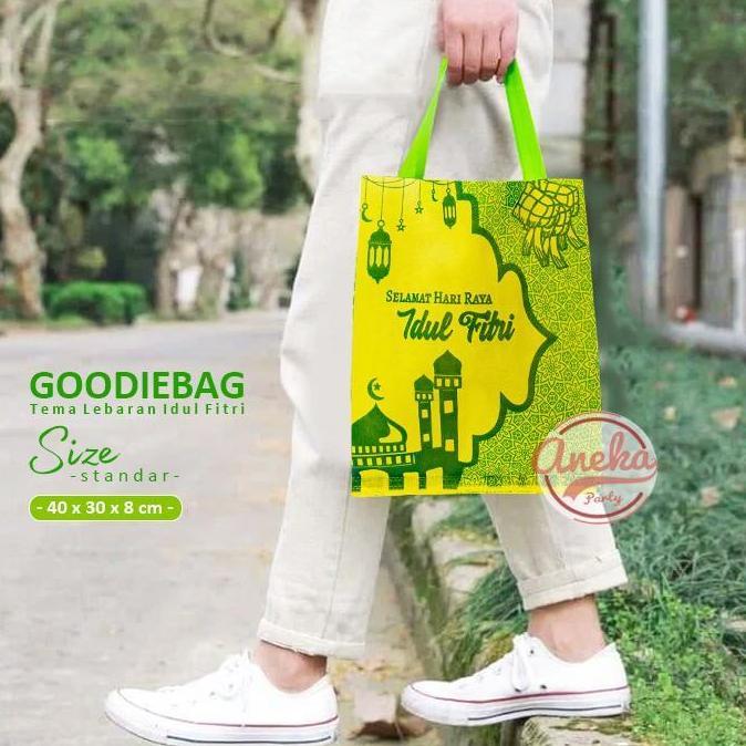 Tas Parsel Idul Fitri standar / Goodie Bag Idul Fitri / Kantong Snack Souvenir parsel lebaran / tas 
