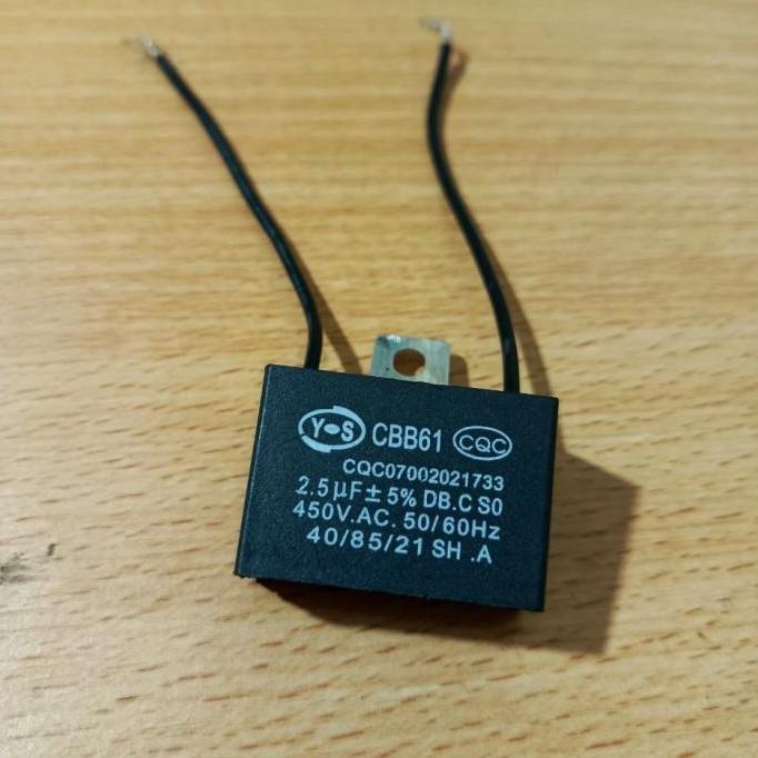 kapasitor kipas angin krisbow 2.5uf kabel