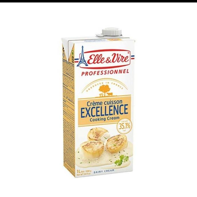 Runmilk- Cooking Cream Elle & Vire / Elle Vire Cooking Cream 1 Liter Promo