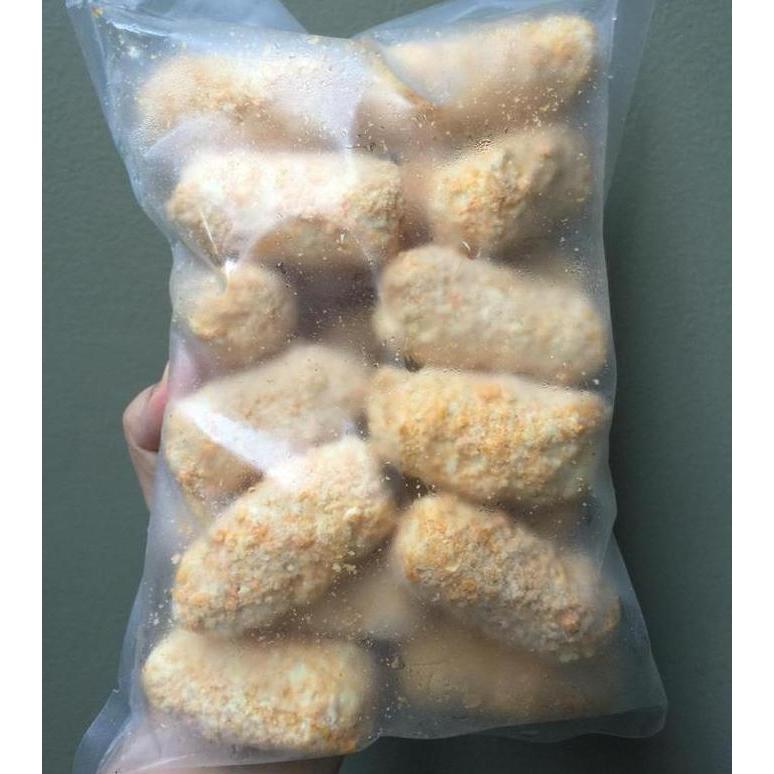 Runmilk- Frozen Potato Kentang Kroket Croquette Isi Keju Mozarella Mozzarella