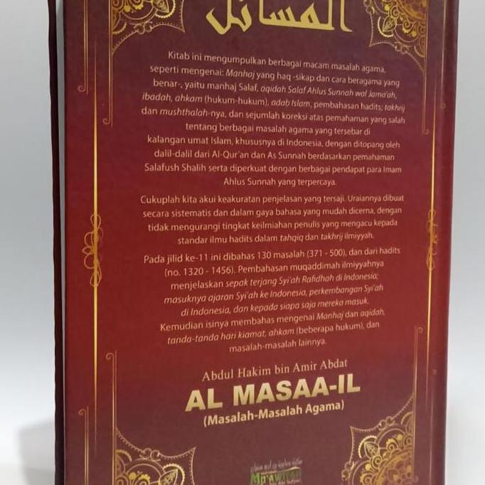 Buku Al Masaail Jilid 11 Al Masail Muawiyah bin Abi Sufyan