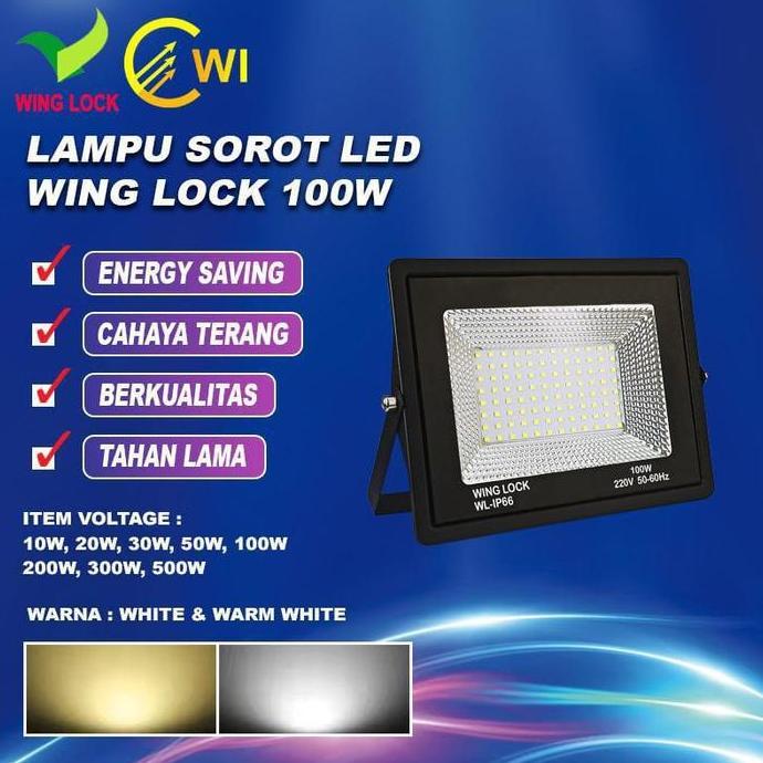 LAMPU SOROT 100WATT/LAMPU SOROT 300 ATT/LAMPU WINGLOCK 100WATT/300WATT