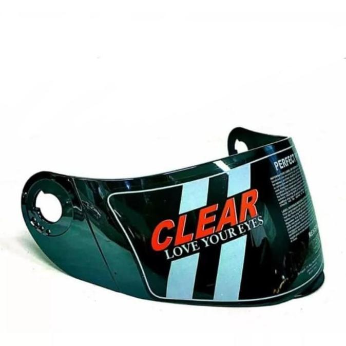 Visor helm kaca helm KYT X rocket roket iridium silver / Pelangi