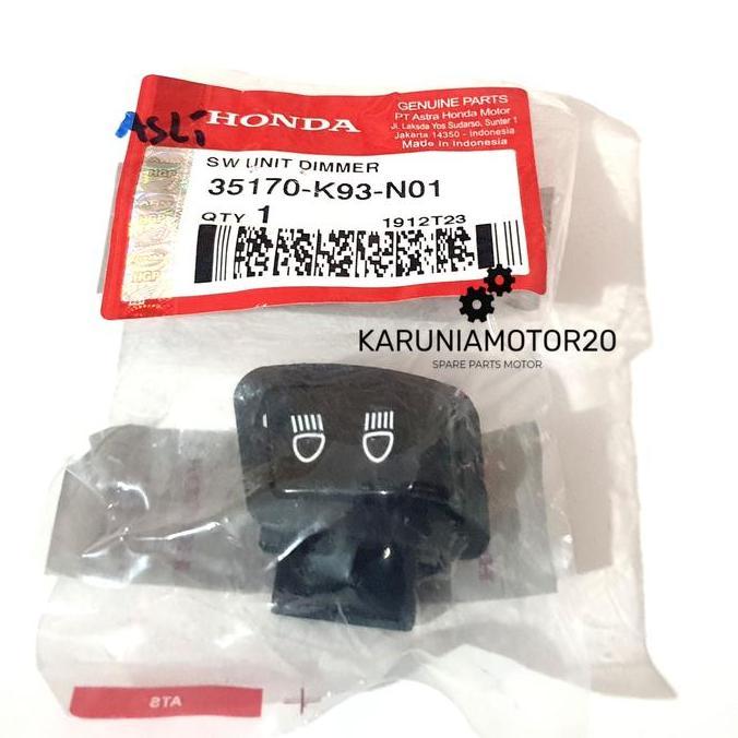 Saklar Tombol Dim Beat Led 2020/Scoopy Esp Original Ahm 35170-K93-N01