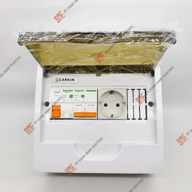 TERMURAH - Box Panel Schneider EV Wall Charger Up to 7kw RCCB 40A + MCB 2P + Stop Kontak 16A Ewig + 