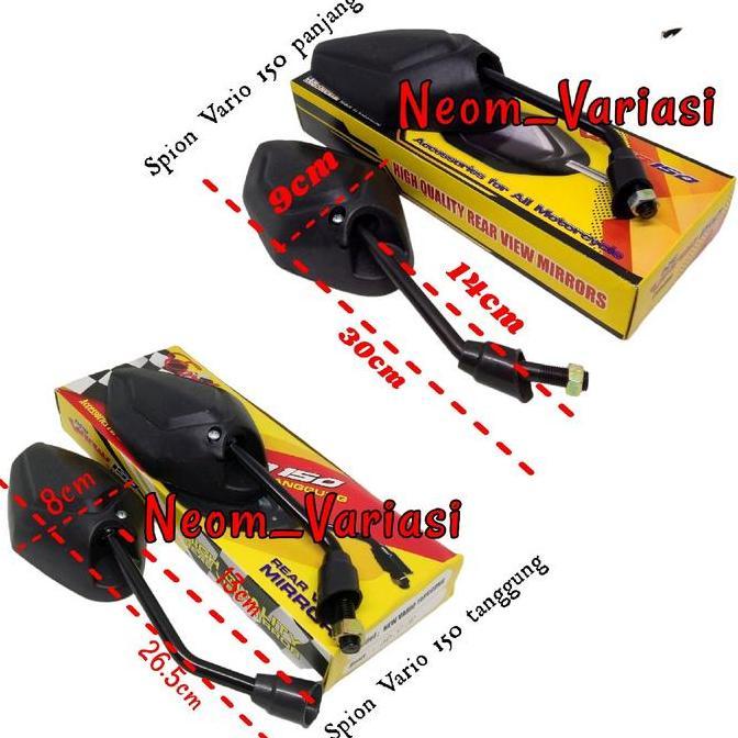 Spion Motor Vario 150 New Standar Spion Standar Vario New Kaca Putih Universal Honda