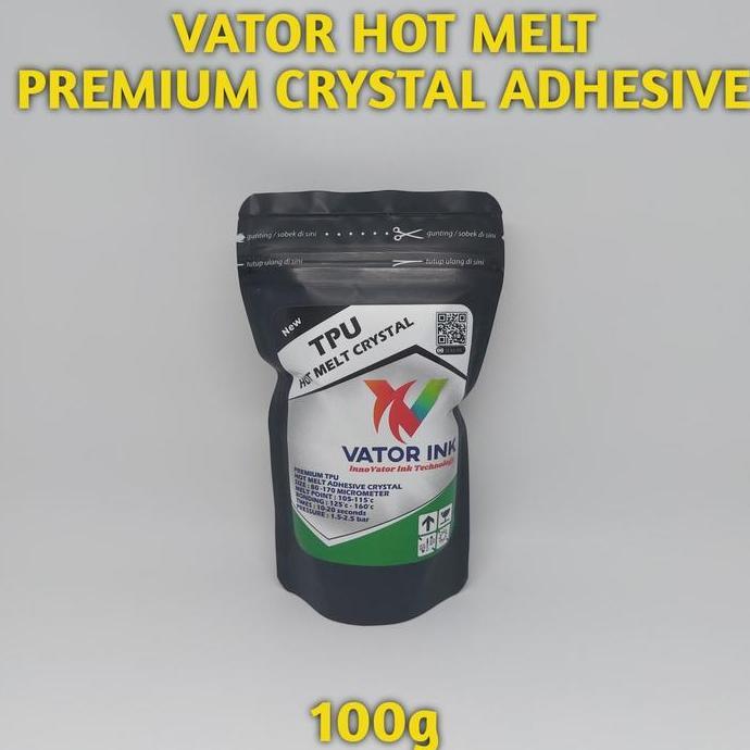 Ready Vator Hot Melt TPU Premium Crystal Adhesive 100gr Strong Bond