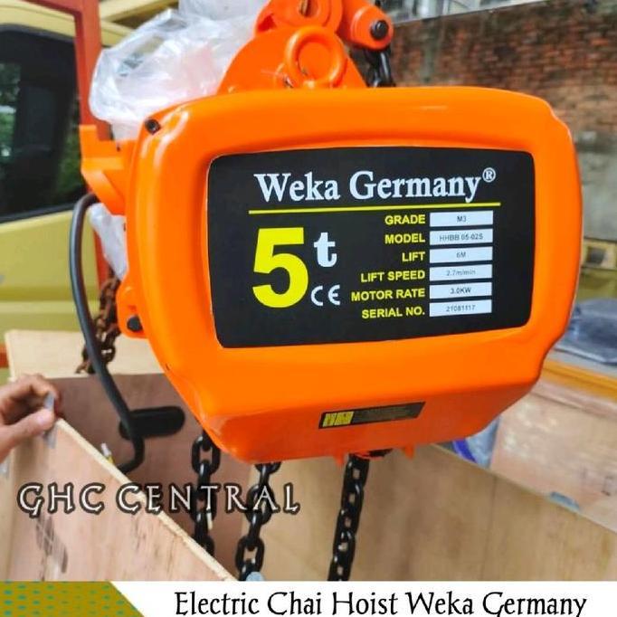 MARTEKNO Electric Chain Hoist 1 Ton 2 Ton 3 Ton 5 Ton Weka Germany