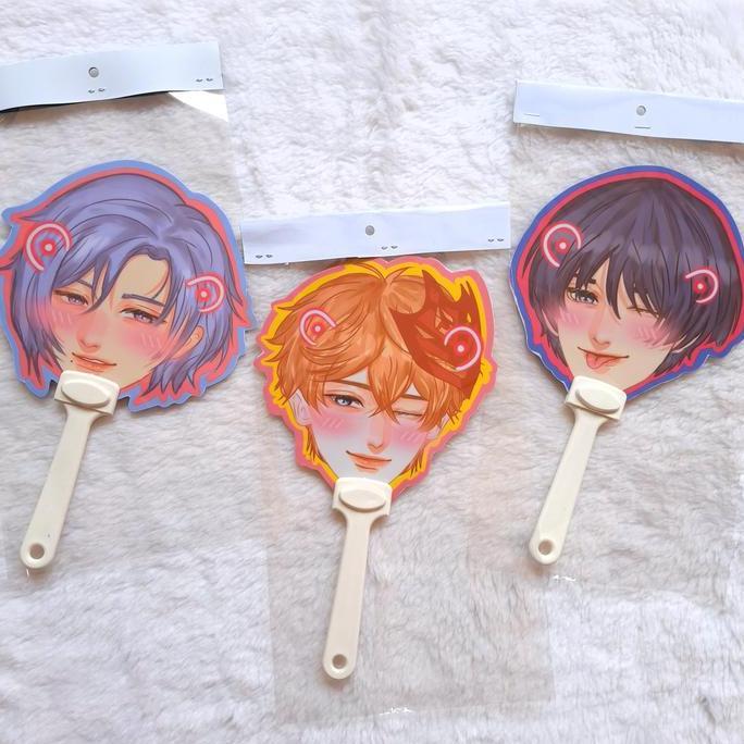 Ready Unofficial Merchandise Anime Bando Bluelock/ Hairband Jujutsu Kaisen/ Kipas Tangan Naruto/ Kip