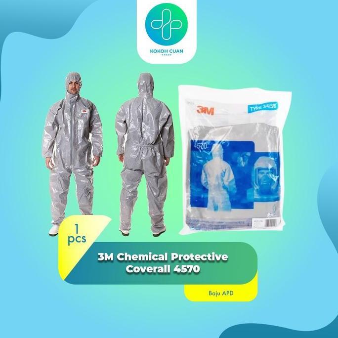 3M Chemical Protective Coverall 4570