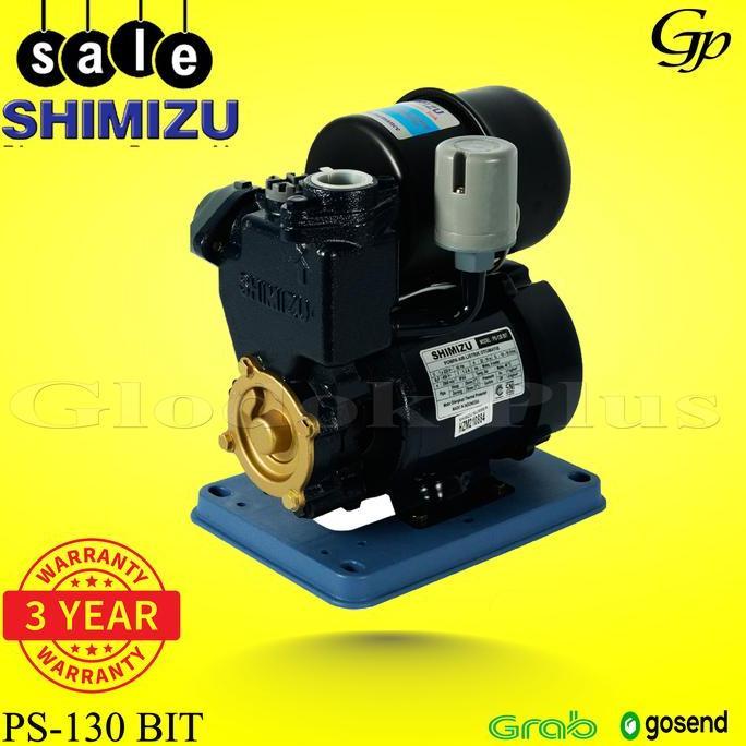 Pompa Air Shimizu otomatis listrik PS 130 bit 130bit ps130 ps130bit