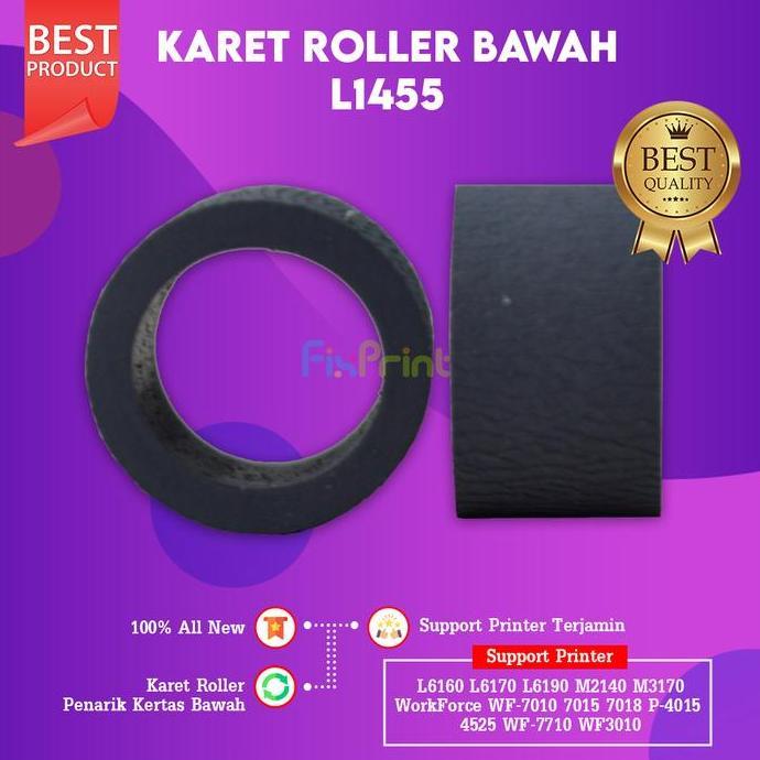 TOQMIJIN Karet Pick Up Roller L1455 WF7111 WF7511 WF7511 WF7711 WF7611