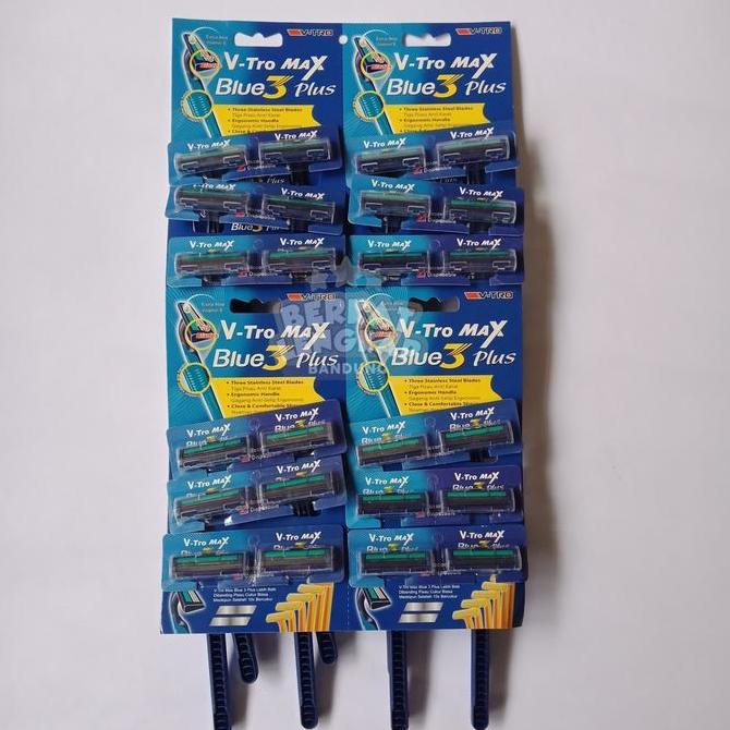 Alat Cukur 3 Pisau / Pisau Cukur / Cukuran (24 pcs)