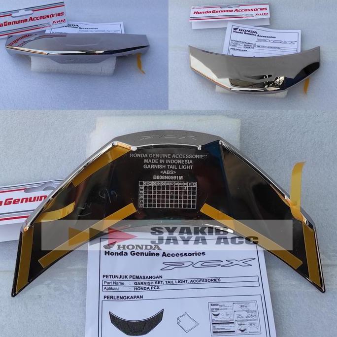 GARNISH TAILIGHT HONDA PCX 150 2020 ORIGINAL AHM