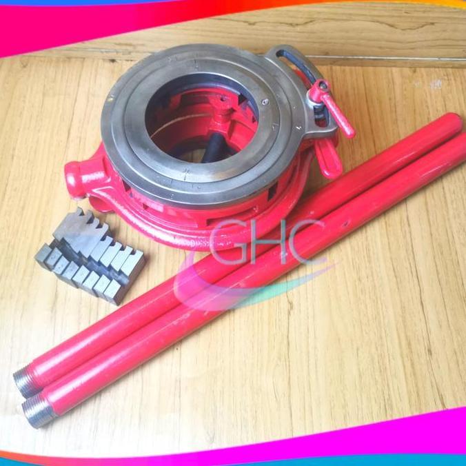 QURYGHANZ Alat Senai Drat Pipa 2 1/4 4 inch Type 177 Mesin Senai Pipa Manual