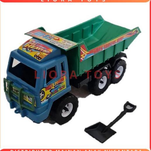 TERBARU Mainan Anak Mobil Truk Tronton Mobil Pengangkut Pasir TTD999 2026