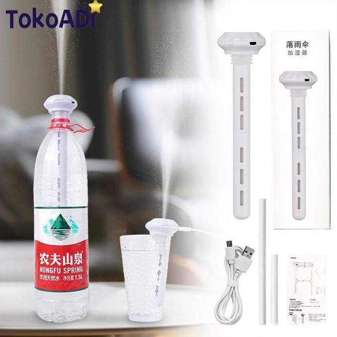 CENDASTRI Mini Humidifier Portable Ultrasonic Air Humidifier Portable Celup 300ml Umbrella Humidifie