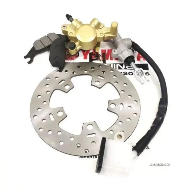 piringan cakram belakang+master rem+kaliper belakang Yamaha Vixion old