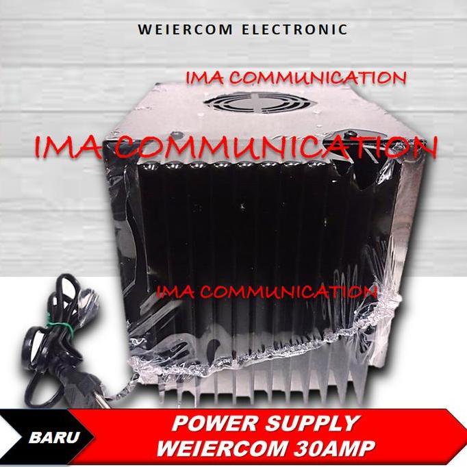 POWER SUPLY WEIRCOM 30A FOR HF UHF VHF ORIGINAL