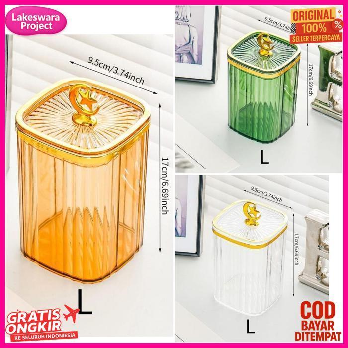 Viral [Ms] Toples Kue Permen Coklat Toples Lebaran Toples Serbaguna